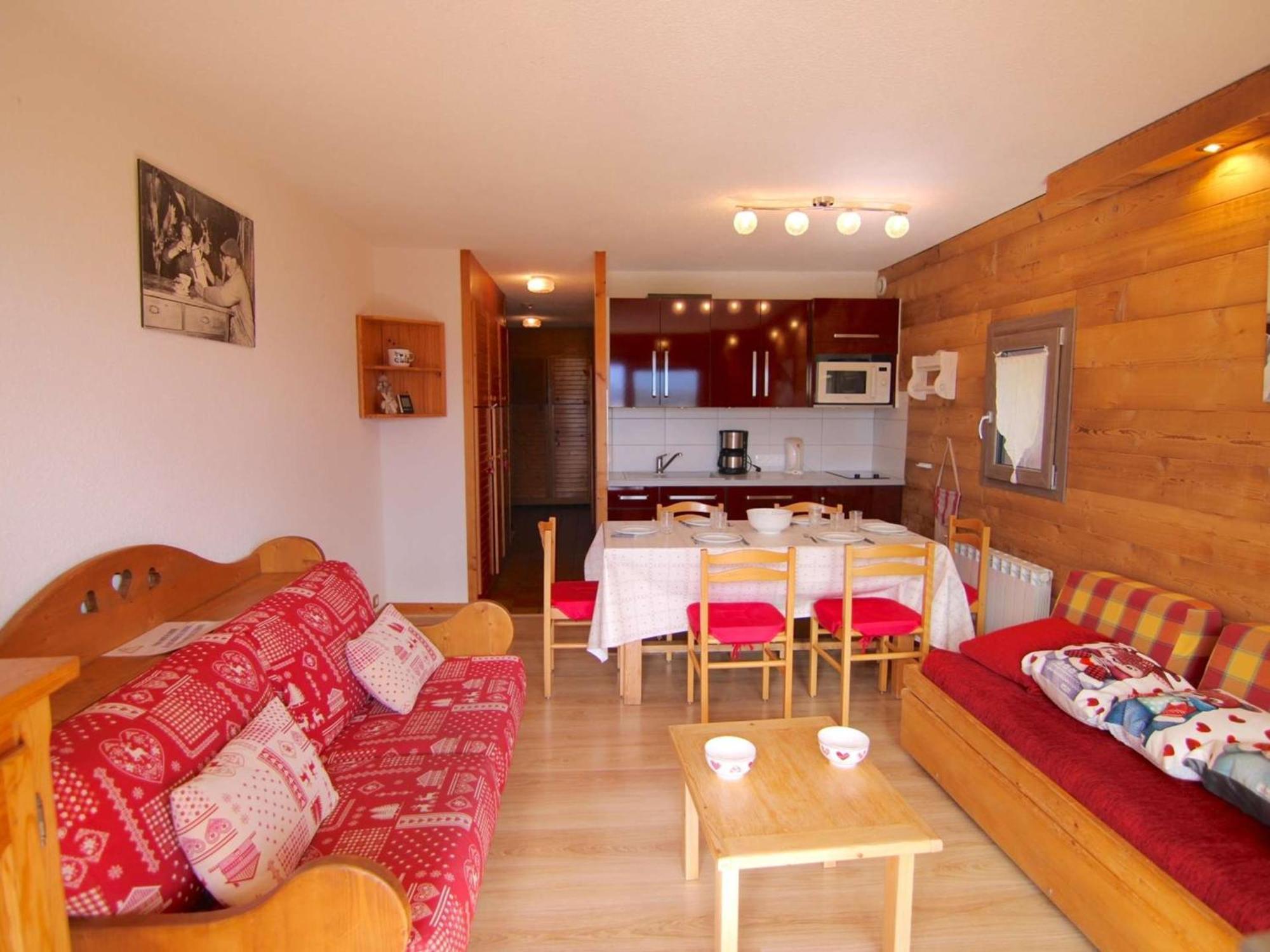 Appartement 2 Pieces Au Coeur Des Saisies - Balcon Sud, Box Inclus, 5 Pers - Fr-1-594-321 Hauteluce Exterior foto